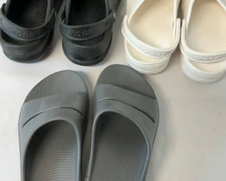 Lot 64: Crocs And Oofos