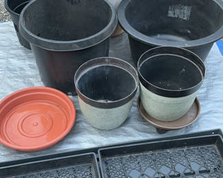 Lot 91: Plastic Pots