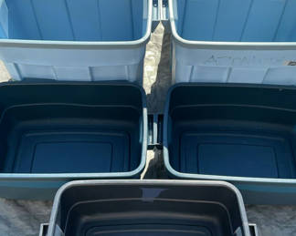 Lot 99: Rubbermaid Storage Containers