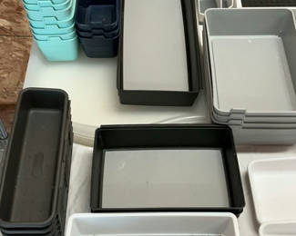 Lot 101: Large Collection Of Drawer Organizers