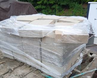 Flat stones