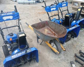 BILTHARD snow blowers