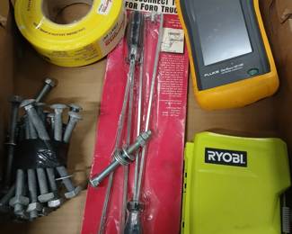 Fluke Meter and boxed lot