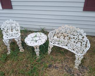Wrought Iron patio set