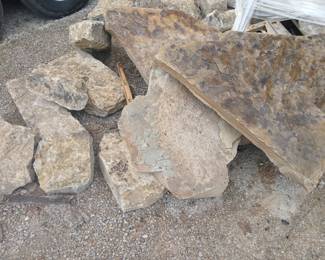Flat rock
