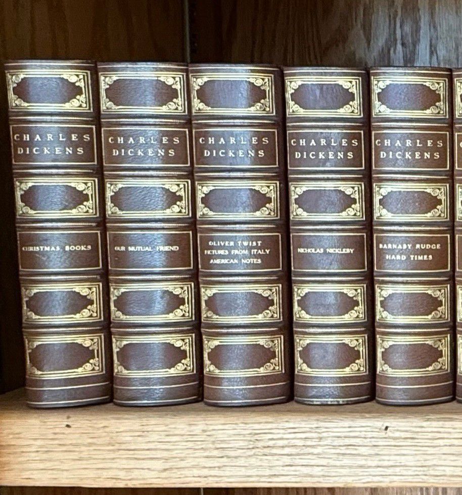 Charles Dickens Works Decorative Book Set