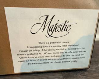 Jim Gray "Majestic" Signed Smoky Mountains Print