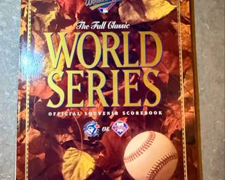 Collection of 3 Vintage World Series Programs (1983, 1987, 1993)