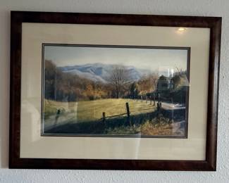 Jim Gray "Majestic" Signed Smoky Mountains Print