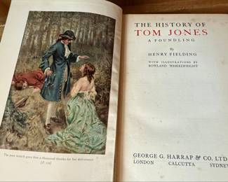 Harrap 1925 Tom Jones and Tristram Shandy Set