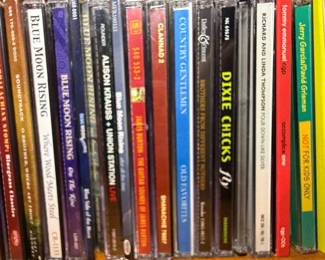 Assorted Folk, Bluegrass, and Americana Music CDs