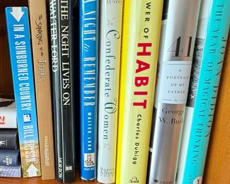 Assorted Hardcover and Paperback Book Collection