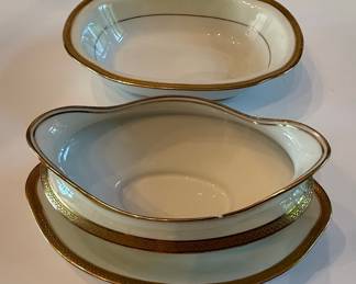 Old Abbey Limoges Porcelain Dinnerware Set
