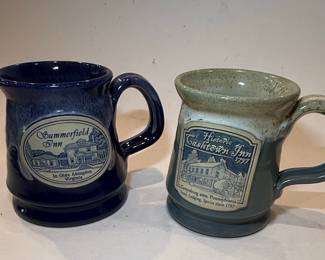 Deneen Pottery Inn Mugs - Summerfield Inn & Historic Cashtown Inn