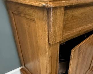 Oak Washstand Style Jelly Cupboard