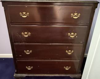 Louis R. Albert & Co. Four-Drawer Chest