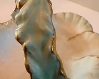 W.G. & Co. Limoges Porcelain Leaf Dish
