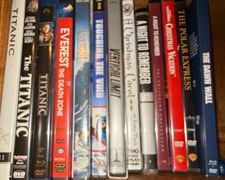 Assorted DVD and Blu-ray Film Collection
