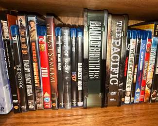 Assorted DVD and Blu-ray Film Collection