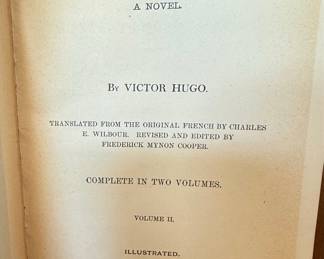 Les Miserables by Victor Hugo, A.L. Burt Edition