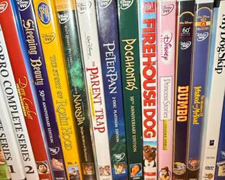 Collection of Assorted Disney and Family DVDs