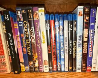 Assorted DVD and Blu-ray Film Collection