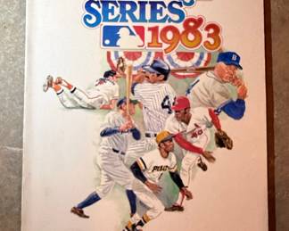 Collection of 3 Vintage World Series Programs (1983, 1987, 1993)