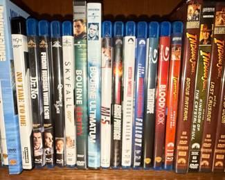 Assorted DVD and Blu-ray Film Collection