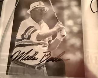 1998 Miller Barber Montana Pro-Am Signed Poster