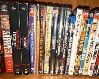 Assorted DVD and Blu-ray Film Collection