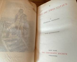 University Society Charles Dickens Book Set