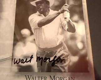 1998 Miller Barber Montana Pro-Am Signed Poster