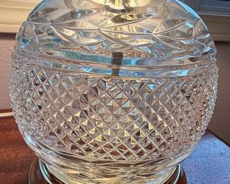 Cut Crystal Globe Table Lamp Style