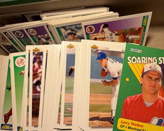 1990-1992 Baseball Card Collection - Score, Fleer, Upper Deck