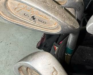 Mixed Vintage Golf Club Set with Two Bags - Hogan, Tour Model