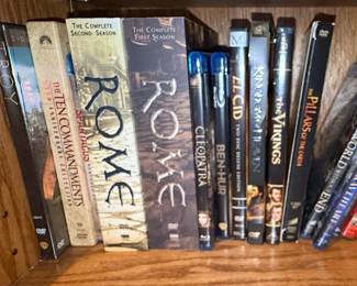 Assorted DVD and Blu-ray Film Collection