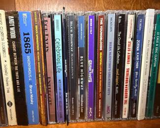Assorted Folk, Bluegrass, and Americana Music CDs