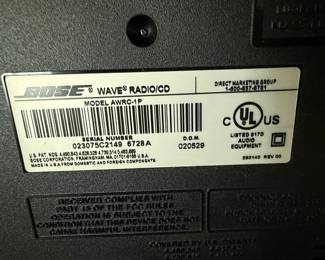 Bose Wave Radio/CD Model AWRC-1P