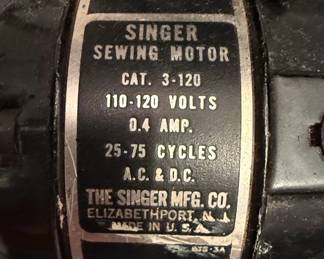 Singer Model 99 Portable Electric Sewing Machine