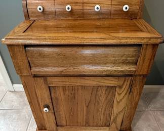 Oak Washstand Style Jelly Cupboard