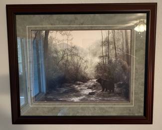 T. Chandler Signed Limited Edition Bear Print