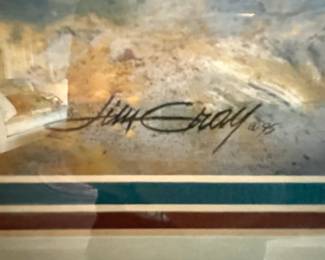 Jim Gray "Majestic" Signed Smoky Mountains Print