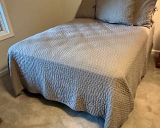 Full Size Bed Frame and Mattress Set