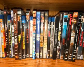 Assorted DVD and Blu-ray Film Collection