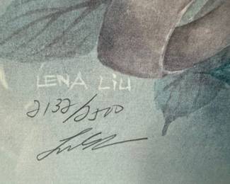 Lena Liu Limited Edition Floral Print