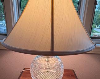 Cut Crystal Globe Table Lamp Style