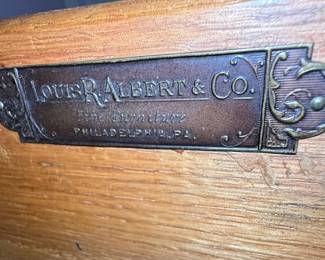 Louis R. Albert & Co. Four-Drawer Chest