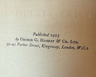 Harrap 1925 Tom Jones and Tristram Shandy Set