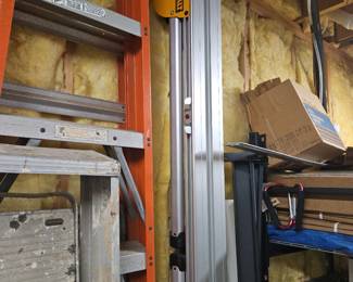 Ladders and dewalt miter saw stand