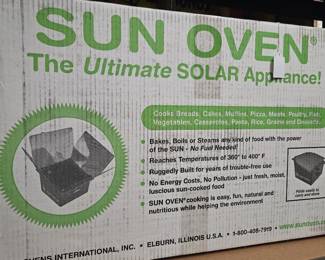 Sun Oven solar appliance 